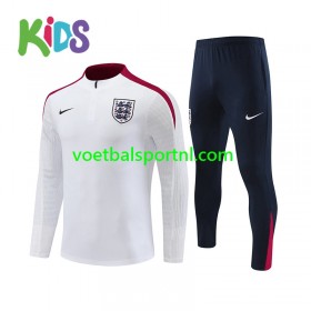 Engeland Kind Wit Trainings Sweatshirt Pak 2024